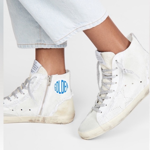 Golden Goose “Fancy” High-Top Sneakers - Picture 1 of 5